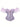 LAVENDER LACE TRIM CORSET WITH CONTRAST LACE