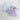 LAVENDER SMILE FUZZY CHARM CLAW CLIP