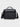 LEATHER BUSINESS BAG - BLACK LEATHER SHOULDER BAG