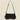 LEATHER MESSENGER BAG NOIR SOLID COLOR
