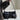 LEATHER MESSENGER BAG NOIR SOLID COLOR