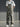 LEOPARD-PRINT DENIM OVERALLS WITH LOOSE FIT AND DENIM BELT