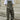 LEOPARD-PRINT DENIM OVERALLS WITH LOOSE FIT AND DENIM BELT