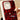 LEOPARD PRINT PHONE CASE RED BLACK