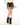 LEOPARD TRIM DENIM MINI SKIRT Y2K-INSPIRED