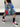 LETTER PATCH DENIM SHORTS HIGH-QUALITY DENIM