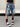 LETTER PATCH DENIM SHORTS HIGH-QUALITY DENIM