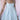 LIGHT BLUE BABYDOLL MINI DRESS - CUTE VINTAGE Y2K FASHION