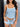 LIGHT BLUE COLOR BLOCK RIBBED TANK TOP Y2K