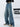 LIGHT BLUE DENIM BOYFRIEND FIT JEANS COTTON BLEND