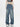 LIGHT BLUE DENIM BOYFRIEND FIT JEANS COTTON BLEND