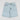 LIGHT BLUE DENIM SHORTS FOR CASUAL HIP HOP STYLE