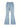 LIGHT BLUE FLARED JEANS WITH HIGH WAIST STYLING