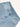 LIGHT BLUE FLARED JEANS WITH TRIBAL DESIGN AND SKINNY FIT BELT