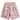 LIGHT BLUE GRAPHIC PRINT MENS SHORTS CASUAL LOOSE FIT