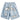 LIGHT BLUE GRAPHIC PRINT MENS SHORTS CASUAL LOOSE FIT