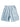 LIGHT BLUE GRAPHIC PRINT MENS SHORTS CASUAL LOOSE FIT