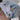 LIGHT BLUE JEANS WITH BLACK CROSS DESIGNS - COMFORTABLE COTTON FIT