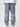 LIGHT BLUE LOOSE FIT CROSS PATCH JEANS