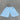 LIGHT BLUE NOFS STAR CASUAL SHORTS