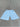 LIGHT BLUE NOFS STAR CASUAL SHORTS