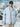 LIGHT BLUE PUFFER JACKET DUCK DOWN FILLED MENSWEAR