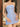 LIGHT BLUE STRAPLESS MINI DRESS WITH PLEATED SKIRT SLIM FIT