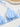LIGHT BLUE TIE BIKINI SET AZURE ELASTANE FABRIC