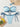 LIGHT BLUE TWO-PIECE SWIMSUIT SOLID COLOR HIGH STRETCH FABRIC
