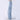 LIGHT BLUE WIDE-LEG JEANS WITH BOW DETAIL - BAGGY FIT JEANS