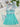LINGERIE SET BLUE FLORAL ENCHANTÉ ELEGANCE LACE