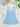 LINGERIE SET BLUE FLORAL ENCHANTÉ ELEGANCE LACE