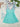 LINGERIE SET BLUE FLORAL ENCHANTÉ ELEGANCE LACE