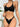 LINGERIE SET ELEGANT GRAY SOLID COLOR LASH SET