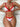 LINGERIE SET RED LACE HEART FOR ADULT CONSUMERS: VALENTINE WHITE