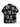 LIP PRINT BLACK SHIRT: MODERN BEACH STYLE