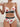 LIP PRINT LINGERIE SET INTIMATE APPAREL HAND WASH