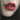 LIP RING SET WITH RED LIPS AND SILVER LIP NOSE RING