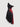 LONG LENGTH FLORAL PATTERN KNIT DRESS FOR ELEGANT OCCASIONS