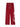 LOOSE FIT RED SWEATPANTS WITH WHITE LETTERING Y2K STYLE