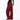 MAROON WIDE-LEG JEANS FOR WOMEN