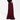MAROON WIDE-LEG TROUSERS FOR WOMEN