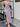 MAXI DRESS WITH ROSE ACCENTS - SHIMMERING PURPLE FOR SPECIAL OCCASIONS