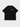 MEN'S BLACK SHORT-SLEEVED COTTON SHIRT IN LARGER SIZES AVAILABLE