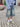 MENS LOOSE FIT DENIM SHORTS KNEE HIGH CASUAL