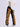 BLACK JEANS WITH ORANGE GOTHIC LETTERING REGULAR FIT CONTOUR JEANS