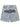 MENS REGULAR FIT EMBROIDERED DENIM SHORTS DAILY
