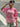 MESH JERSEY 23 IN PINK WITH CONTRAST MESH FABRIC