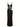 MESH PANEL DRESS LONG LENGTH BLACK SUMMER GOWN