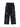 MID WAIST BLACK GRAFFITI-STYLE JEANS LONG PANTS COTTON BLEND